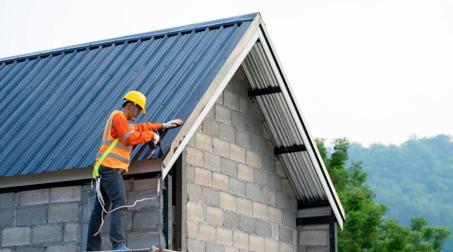 Professional metal roof installation in Mingo, IA